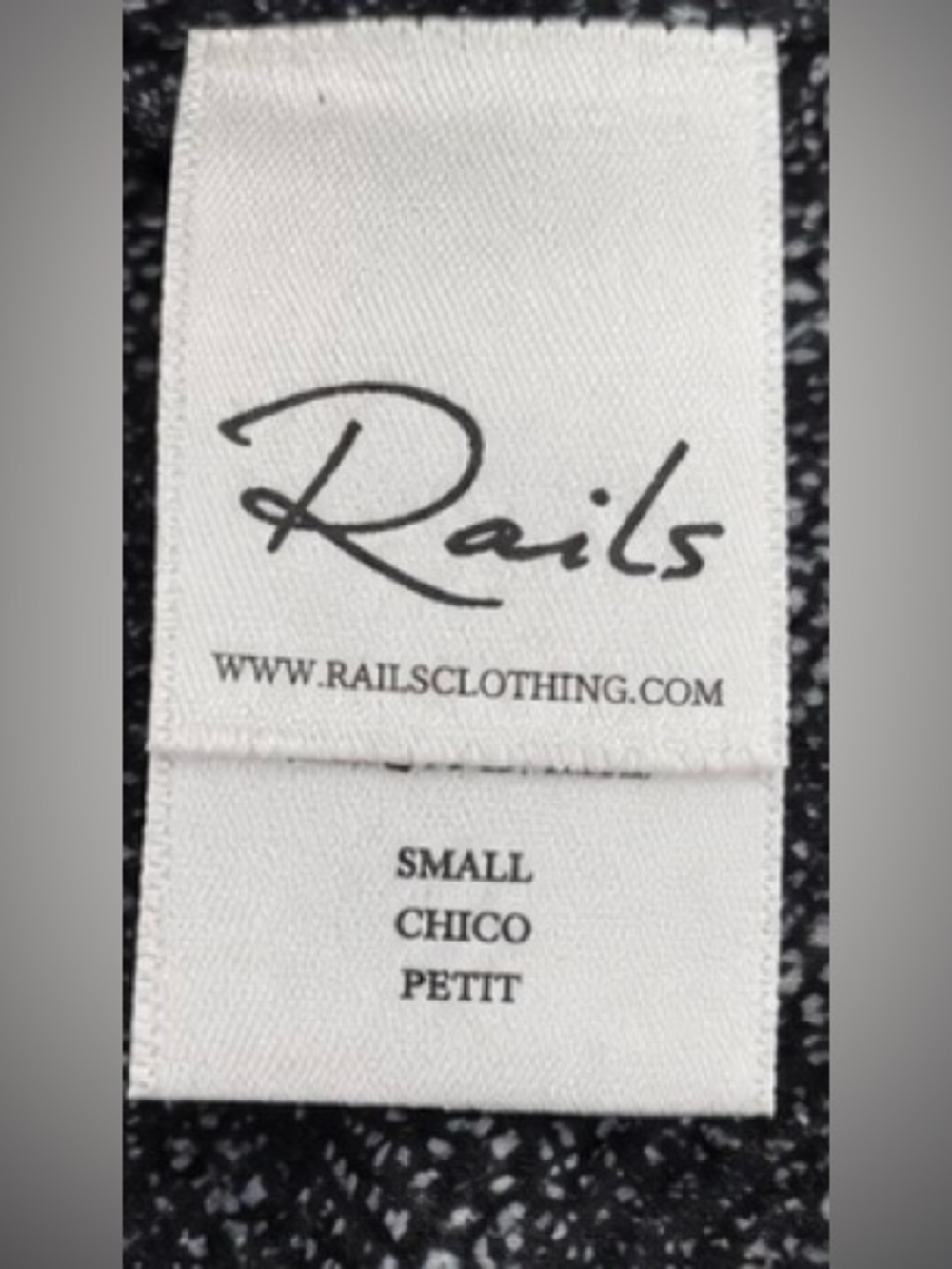 Rails Inez Slate Python Print Mini Dress Size Small - Picture 6 of 6